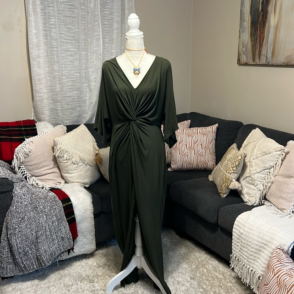 Green dress